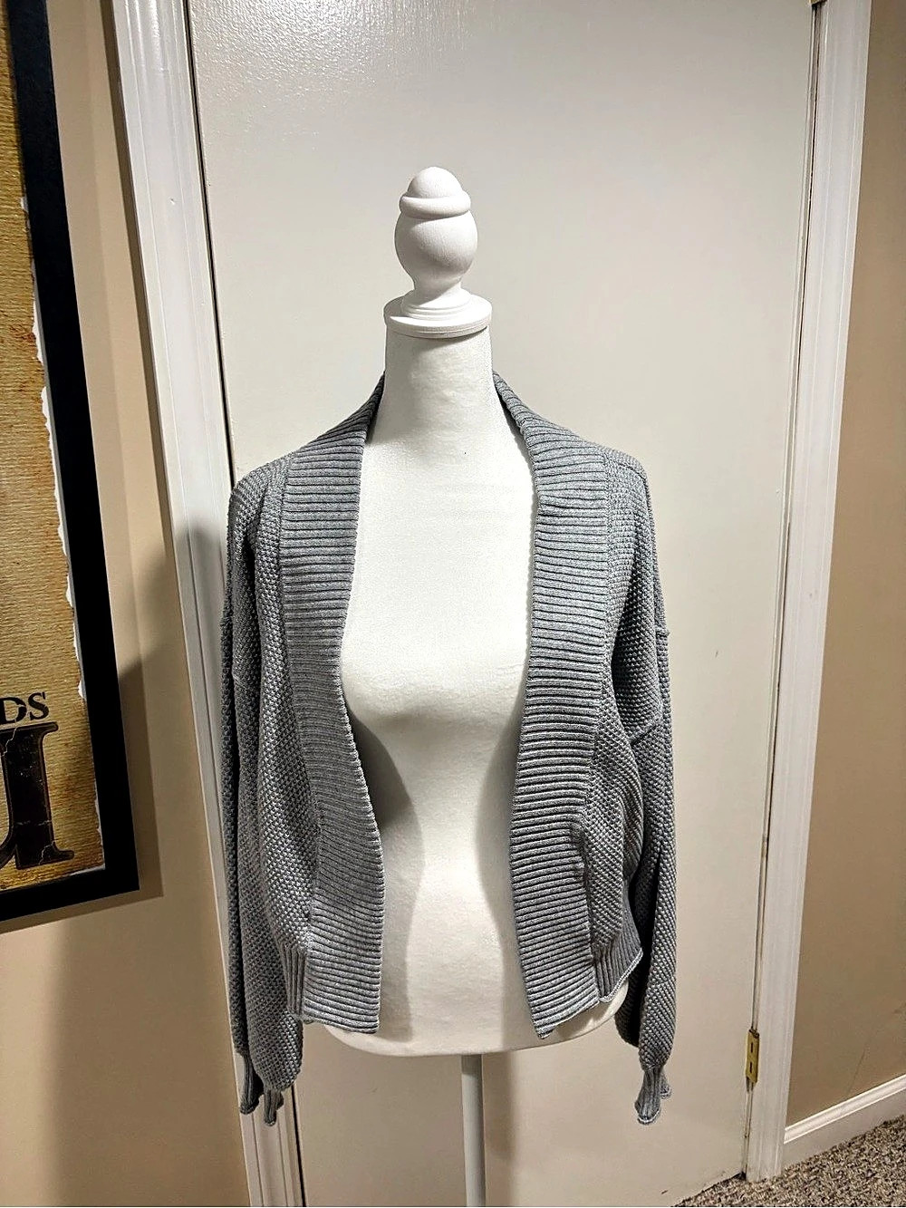 Flat White Knit Cardigan